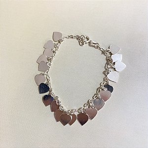 Pulseira corações