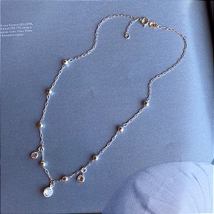 Colar bolinhas e pontos de luz