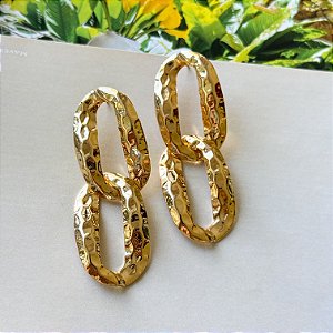 Brinco Elos Martelados