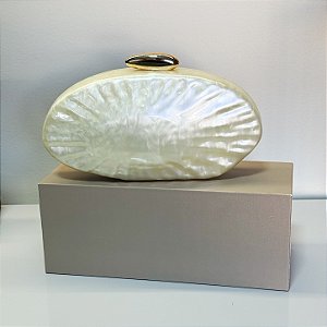 Clutch Madrepérola Oval