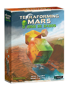 Terraforming Mars: o jogo de dados  + cartas promocionais