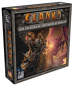 Clank ! + expansão Expeditions Ouro e Seda (Edição Galapagos Jogos)