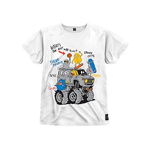 Camiseta Infantil Premium Estampada Em Alta Definição Com Qualidade 4K 100% Algodão Confortável Tractor