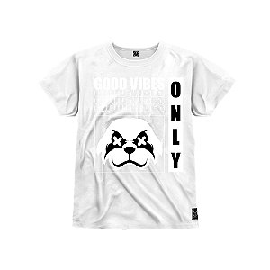 Camiseta Infantil Premium Estampada Em Alta Definição Com Qualidade 4K 100% Algodão Confortável Only Panda