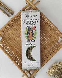 Incenso Natural e Artesanal de Palo Santo e Breu Branco - Amazonia Pai D’Égua