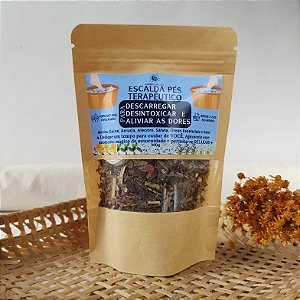 Escalda Pés Terapêutico para Descarregar, Desintoxicar e Aliviar as Dores