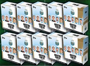 Mega Break 480 - 10 Caixas - Argentina Team Set - Jogadores Aleatórios