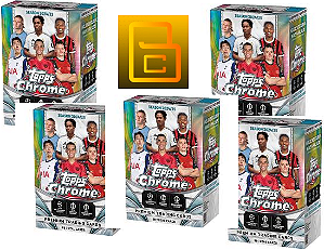 Break 610- 5X Blasters Topps Chrome 24/25 - Escolha o Time
