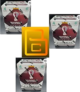 Break 638 - Prizm Copa do Mundo 2022 - 3x Blasters - Escolha 1 time e pegue o segundo sorteio