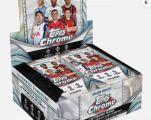 Break 642 - Jumbo Topps Chrome 24/25 - Escolha o Time/Jogador - 3 Autógrafos Garantidos