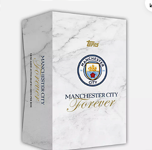 Break 677 - Topps Manchester City Forever  23/24 - Escolha o Jogador - 3 Autografos Encapsulados