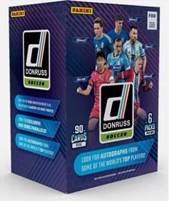 Break 709 - Donruss Soccer 24/25 - Blaster Box - 90 Cards - Escolha a Seleção - 'NÃO É VENDA DE CAIXA LACRADA "