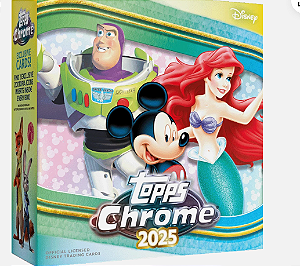 Break 752 - Mega Box Topps Chrome Disney - Por Pack - Atenção não é caixa lacrada, é break
