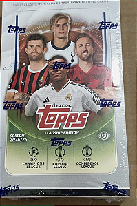 Break 764 -Topps UCC - 24/25 - Hobby Box - Auto/Memo Garantido - 192 Cards - Com spot do Pack Bonus - "ATENÇÃO NÃO É CAIXA LACRADA"