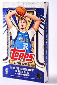 Break 782 - Break NBA Topps Hobby Box - 2025/26 - Escolha seu time - 240 Cards 1 auto / Memo 'NÃO É VENDA DE CAIXA LACRADA - É BREAK "