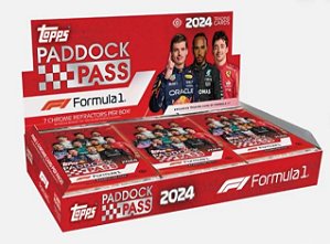 Break 787 - 1x Hobby Box - Formula 1 Paddock Pass - Escolha o piloto e + 1 no sorteio. "ATENÇÃO NÃO É VENDA DE CAIXA LACRADA"