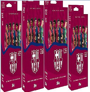 Break 869 - 4x Box Barcelona Fan Set 2024/25 - Total 112 Cards- Jogador Aleatório - "Atenção não é caixa lacrada, é break"