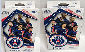 Break 871 - 2x Box PSG Fan Set 2023/24 - Total 56 Cards- Jogador Aleatório - "Atenção não é caixa lacrada, é break"