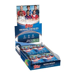 Break 889 - 1x Hobby Box Auto Garantido - UCC 2025/26 - Escolha seu time - Total 192 Cards "Atenção não é caixa lacrada, é Break"