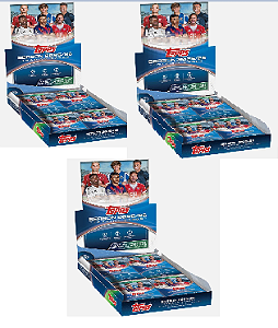 Break 952 - 3x Hobby Box - 3 Autos/Memos Garantidos - UCC 2025/26 - Escolha seu time - Total 576 Cards "Atenção não é caixa lacrada, é Break"