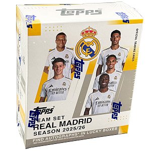 Break 967 - 1x Box Real Madrid Team Set - Por Pack - 6 Packs - " Atenção não é Caixa Lacrada - É Break!