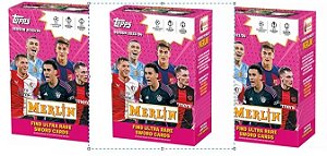 Break 974 - Merlin 3x Blasters - Total 93 Cards - Escolha seu Time/Jogador - SPot do Yamal RC no Sorteio - " Atenção não é Caixa Lacrada,é Break"