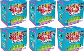 Break 1019 Half Case Break - Topps Carnaval 2025/26 - Escolha seu Time / Jogador - " Atenção, não é caixa lacrada, é Break"