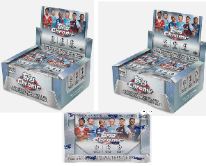Break 1049- Topps Chrome 2025/26 - 2x Jumbo + 1x Breakers Delight - 8 Autos Garantidos - " Atenção não é Lacrado, é Break"