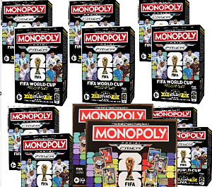 Break 1093 - Monopoly Prizm - 10 Blasters + 2 Tabuleiros - Mais de 250 Cards - Escolha a Seleção + 1 No Sorteio - " Atenção, não é Lacrado - É Break"