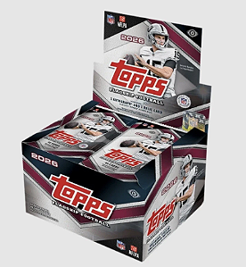 Break 1154- Topps Chrome NFL - 1x Jumbo Box - 2026 - 1 auto e 1 Relic garantido -400 cards "Atenção não é Lacrado, é Break"