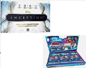 Break 1159 - Topps Inception 2025/26 1x Hobby Box + 1x Topps Finest UCC- 3 Autos Garantidos - - "Atenção não é Venda Lacrada, é Break"