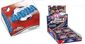 Break 1166 - !x Hobby Box + 1x Topps Mania - MLS Chrome 2026 - Times Aleatórios - 6 Autos Garantidos - " Atenção, não é Lacrada, é Break"