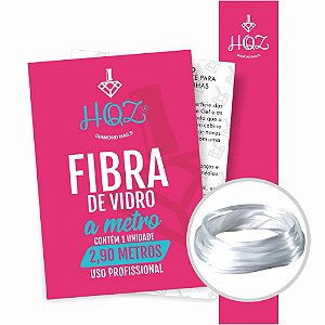 Fibra de Vidro p/ Alongamento - Metro 2,9m - HQZ Nails