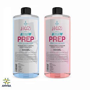 Refil Prep Higienizador Unhas HQZ Nails - 500ml