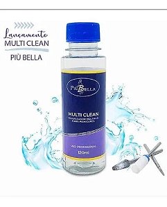 Multi Clean Higienizador Brocas Alicates - Piu Bella - 120ml
