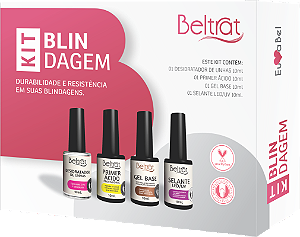 Kit Blindagem Das Unhas Preparadores E Gel Capa Base - Beltrat