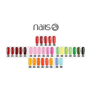 Easy Color Tradicionais (301 ao 350) - Esmalte em Gel - Nails 21
