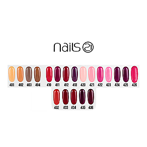 Easy Color Tradicionais (401 ao 450) - Esmalte em Gel - Nails 21