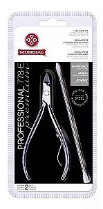 Kit Mundial Alicate + Espátula - 778 E - Professional Premium - Mundial
