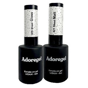 Top Coat Efeito Casca de Ovo 9ml - Adoregel