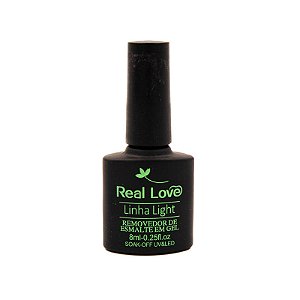 Removedor De Esmalte Em Gel Linha Light 8ml - Real Love