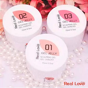 Gel Construtor Jelly Sculpting Gel 15ml - Real Love