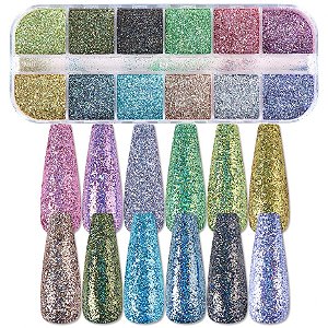 Glitter Fino Furta Cor para Decoração - Real Love