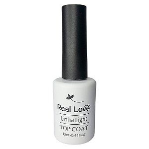 Top Coat Para Unhas Linha Light 12ml - Real Love