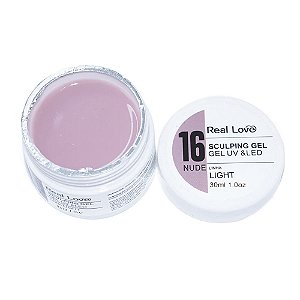 Gel Sculpting 30ml Nº16 - Linha Light - Real Love