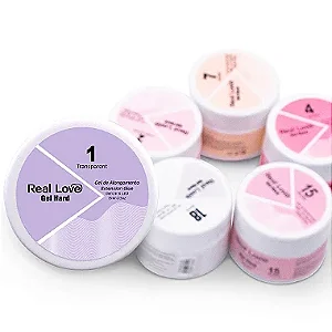 Gel Hard Construção Uv/Led 15ml - Real Love