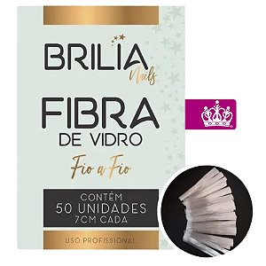 Fibra de Vidro Fio a Fio 7cm (50und) - Brilia Nails