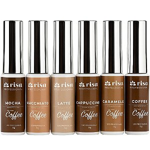 Esmalte em Gel - Coleção Coffee 8g - Risa Professional
