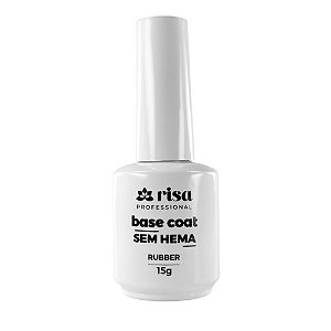 Rubber Base sem Hema - Base Coat 15g - Risa