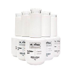 Builder Gel Brush 15g UV/LED - Risa Professional